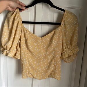 Abercrombie & Fitch Sweetheart Top